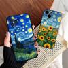 Vincent Van Gogh Oil INS Phone Case For iPhone 17 16 15 14 11 12 13 Pro Max Plus Mini Soft Back Cover
