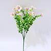 Artificial Flowers for Outdoors UV Resistant Mixed Bundles Fake Wildflower Bouquet Realistic Spring Planter Filler for Hanging Baskets Porch Patio