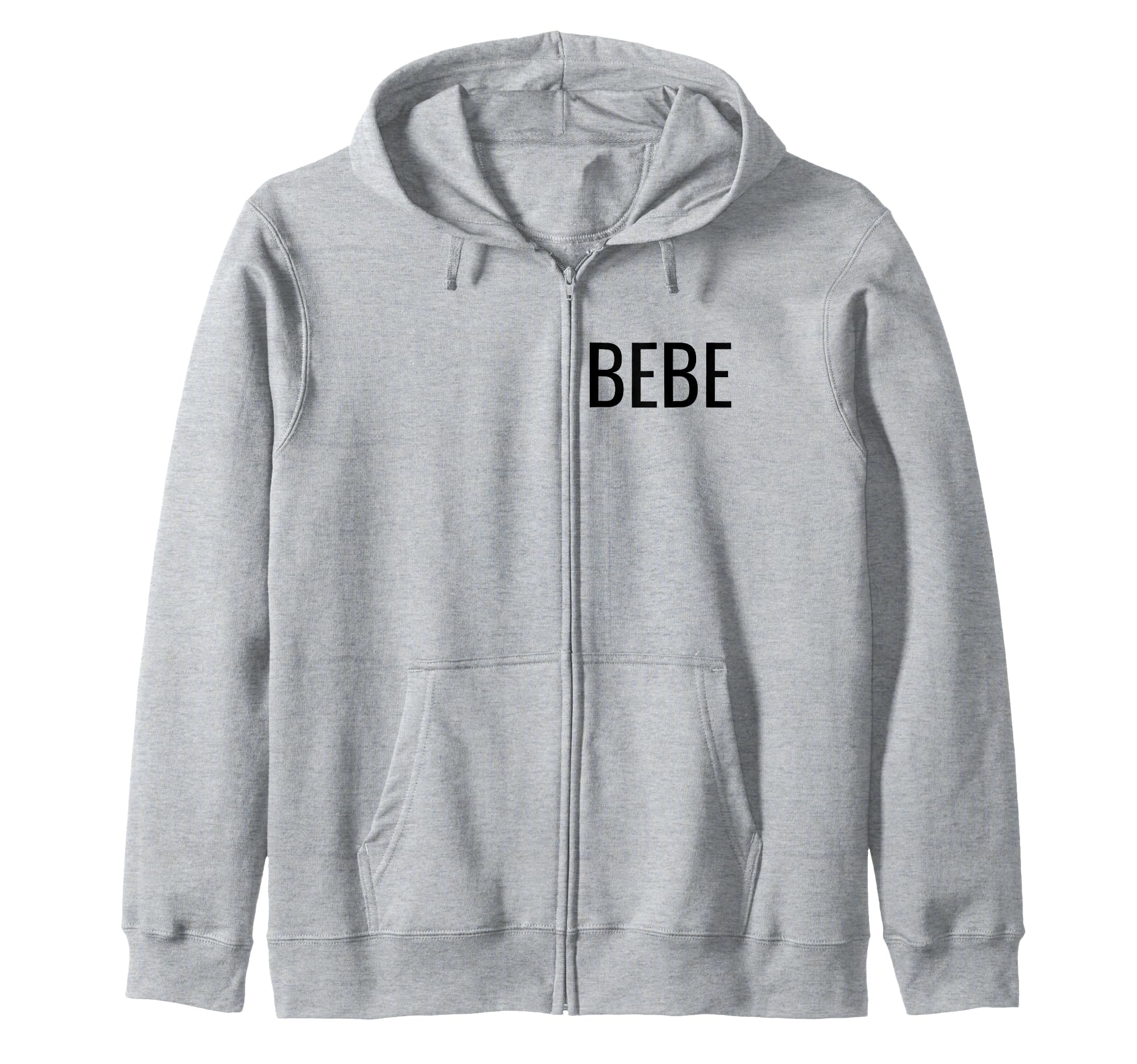 

Bebe Zip Hoodie серый