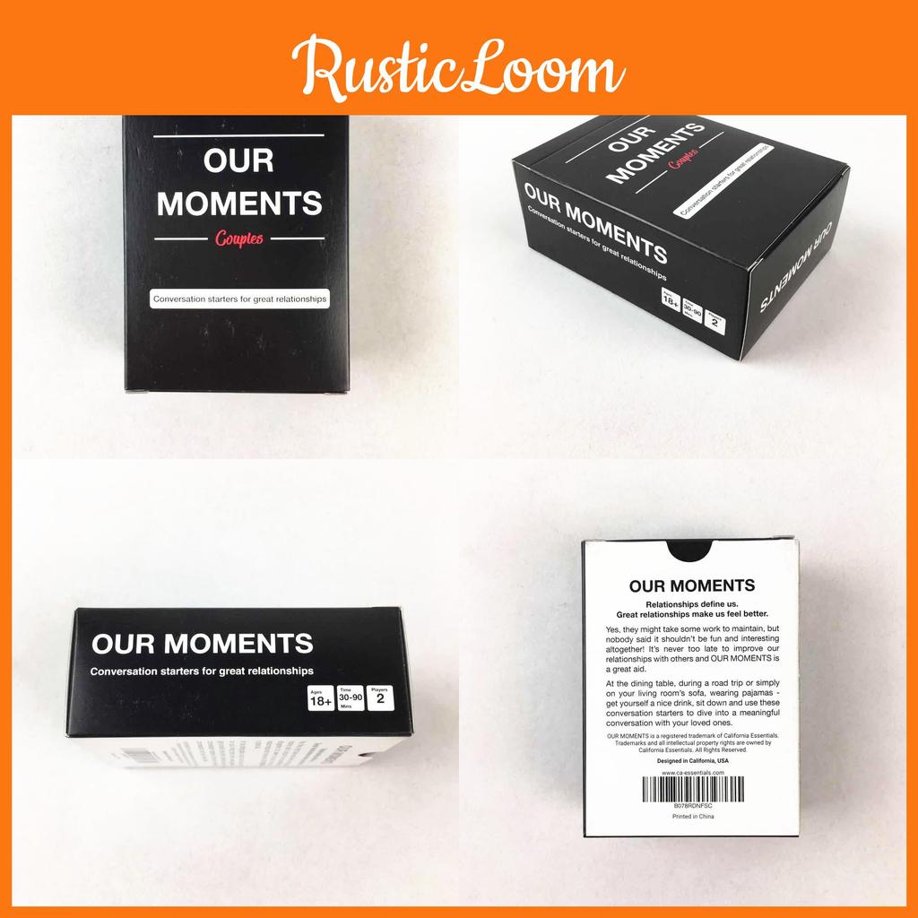 Ons Fun Moments Koppel Desktop Denkkaartspel Voor Verbetert Relaties