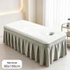 Customizable Soft Coral Fleece Massage Sheet - Large, Absorbent, Thickened Beauty Salon Towel Blanket