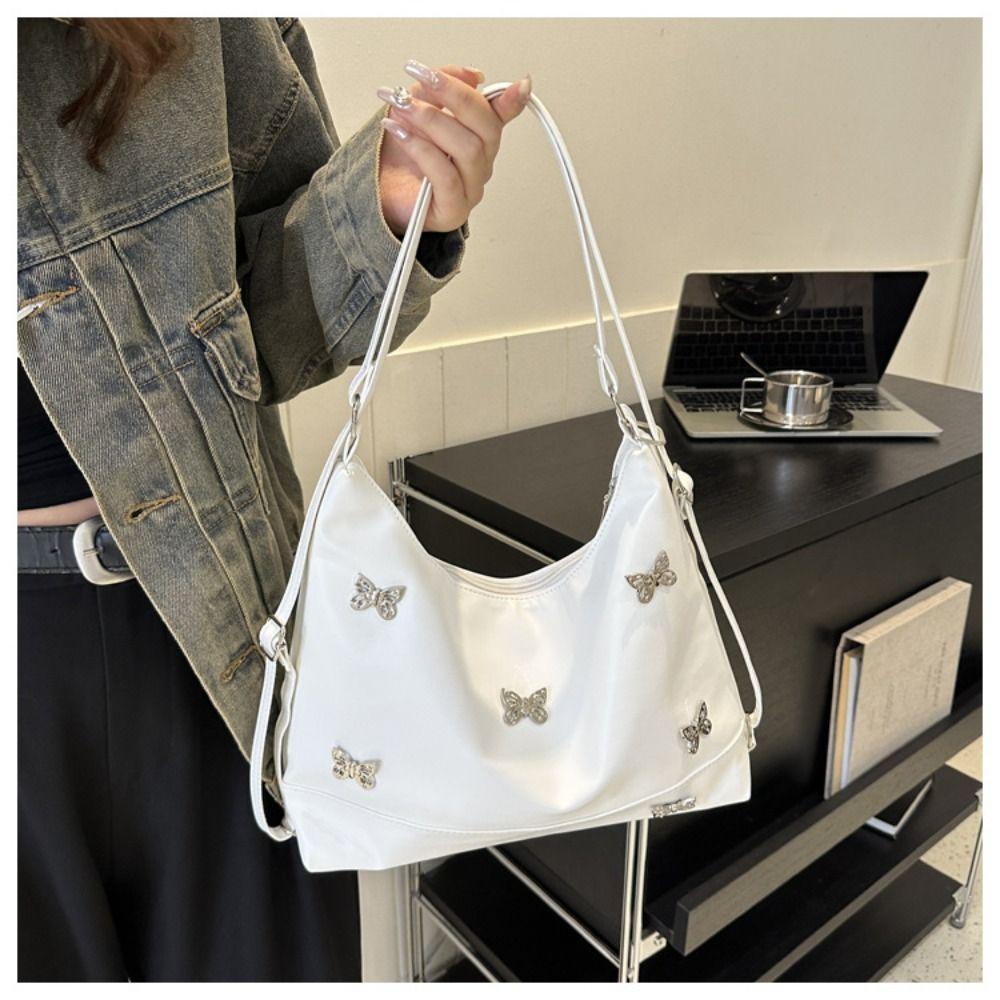 

Bucket Bag Shoulder Bag PU Underarm Bag Casual Crossbody Bag Ladies коричневий