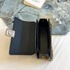 New Stylish and Simple Heavy Industry Chain Flip Bag Portable Shoulder Oblique Span Trendy Women's Bag