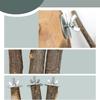 8Pcs Natural Wood Parrot Perch Set Bird Standing Stick Platform Cage Accessory Bird Supplies