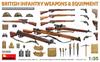 Miniart 1/35 British Infantry Weapons and Equipment Set Plastic Model MA35368