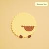 Cartoon Sheep Silicone Trivets, Heat Resistant Placemats for Dining Table, Non-Slip Insulation Pads for Bowls, Cups, and Dishes