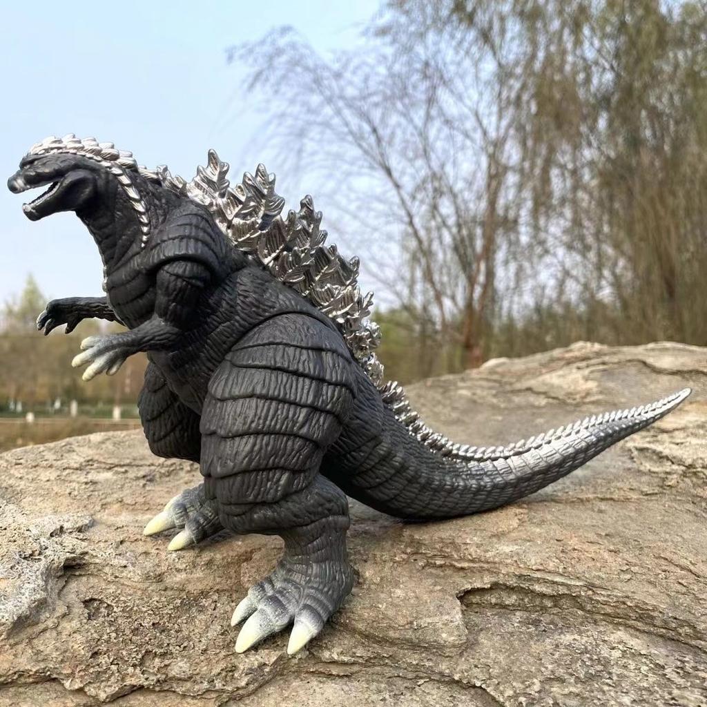 24cm Godzilla King of Monsters Runaway Mechanical Red lotus Planet Godzilla Action Figure Collection Model Toy Kid Birthday Gift