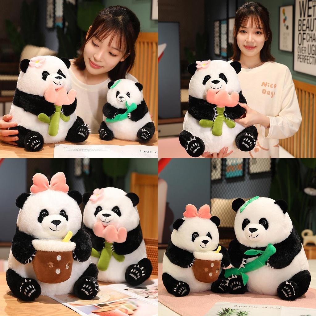 Adorable Panda Plush Toy Realistic And Soft Stuffed Animal For Kids And Adults Perfect Birthday Gift For Girlfriend
