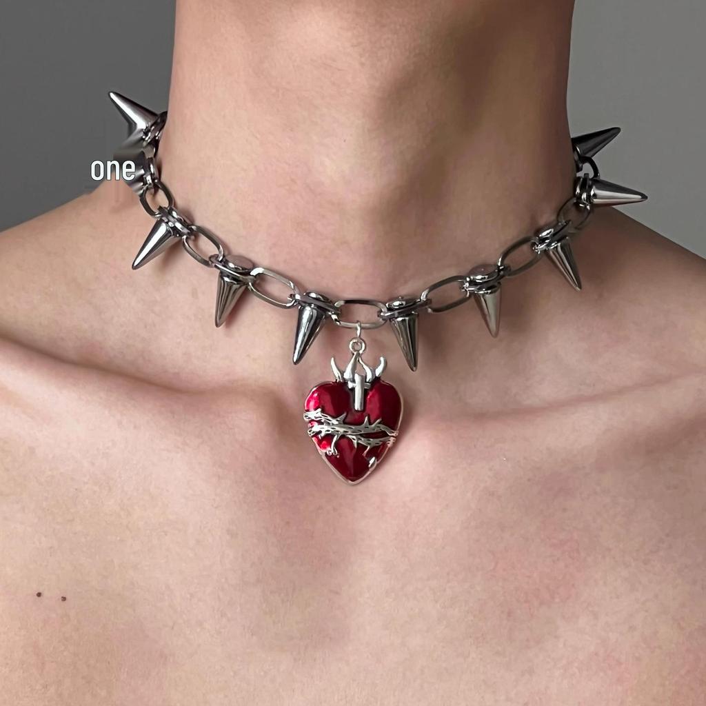 2025 Punk Necklace: Irregular Y2K Subculture Clavicle Chain for Men & Women
