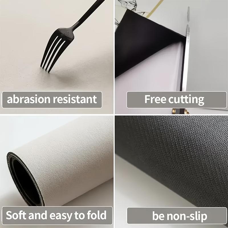 Absorbent Window Sill Pad Protector Rustic Plant Print Leak Proof Water Collecting Cushion for Household Office Decor