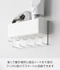 Yamazaki Magnetic Leash Hook with W23 x x Pet Walking Small Item Easy Installation on Entrance 10912 Storage, White, D7.3 H13cm, Nooks, Accessories,