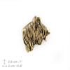 Briard, Berger De Brie - Dog Brooch In Decorative Box, Elegant Gold-plated Pin, Art-Dog Brand Jacket Pin