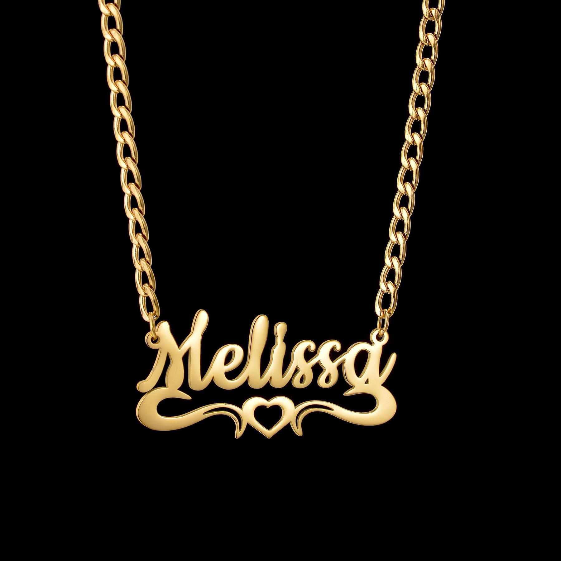 

Atoztide Custom Name Necklace Bracelet Jewelry Set For Women Men Stainless Steel Beads Blade Chain Personalized Birthday Gift Silver color&Men