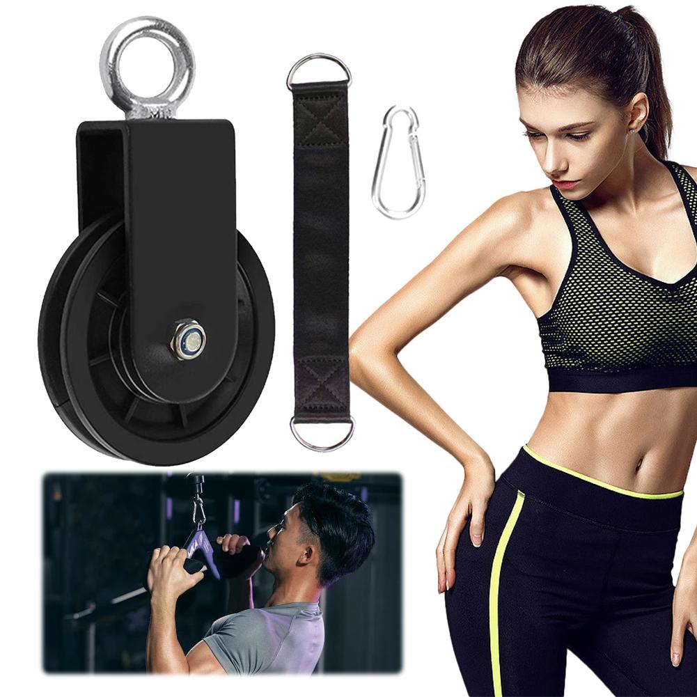 Silent Cable Pulley Pulley Wheel 360 Degree Rotation Traction Wheel Pulley System Gym Cable Pulley Wheel for Fitness Equipment Australia