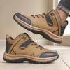 New PU Leather Men's Snake Breathable Casual Comfortable Walking Shoes Non Slip Outdoor Hiking Fashion Men's Shoes