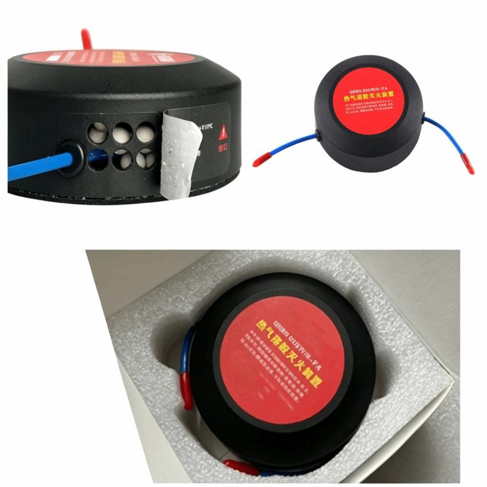 Self-Activating Fire Suppression Device Extinguishing Sticker Device Automotive Engine Compartment