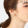 Simple Silver Earrings ELSPEE335N