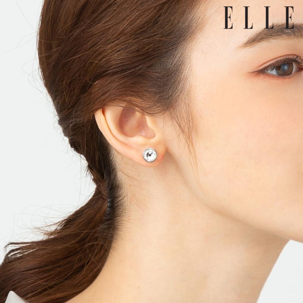 Simple Silver Earrings ELSPEE335N