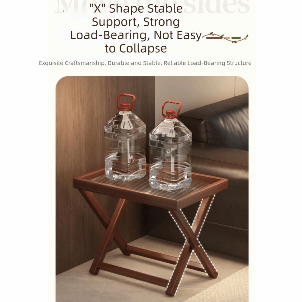 Stabile Basis Holz Kleiner Tisch Stabil Mini Beistelltisch Tisch Klappbarer Couchtisch Camping Terrasse