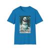 Unisex Softstyle T-Shirt Haunted Snowman Blizzard Salute Winter Horror Christmas