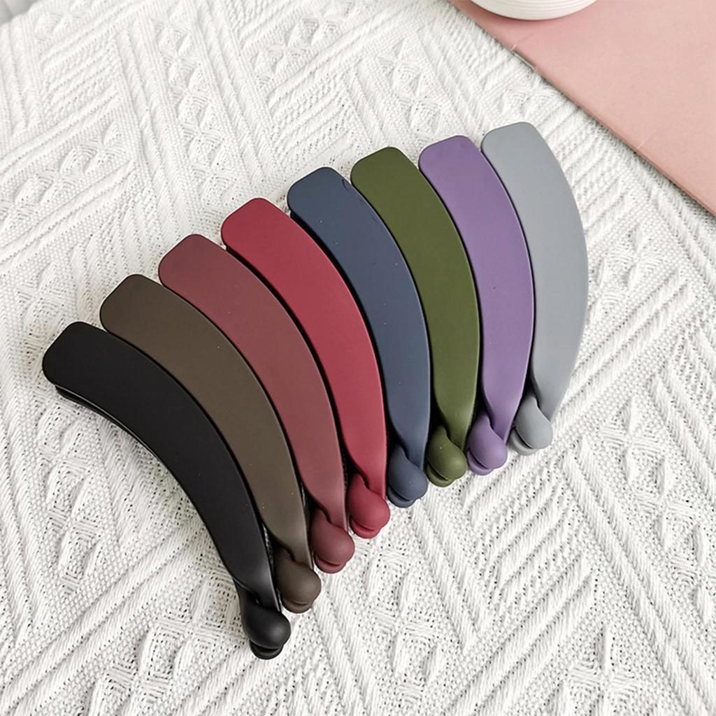Plastic Banana Clips Korean Women Back Head Ponytail Clip Temperament Elegant Hairpin Hair Clips Headdress Hair Styling Tool