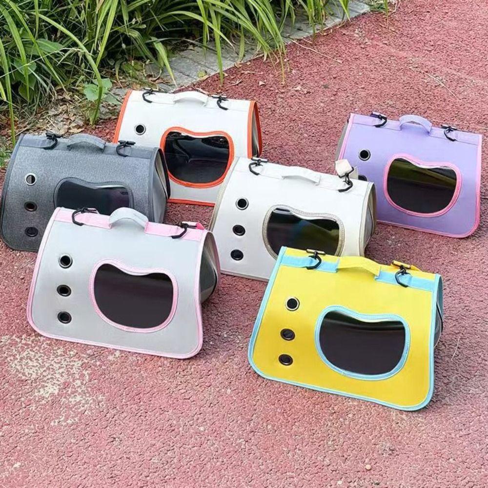 Multi Functional Pet Outing Bag Large Space Foldable Cat Bag Portable Pet Carrying Bag  Small Dogs