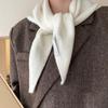 Multiple Functional Winter Scarf For Women Soft Weave Trilateral Plan Thin Fashion Addition For Cold Weather
