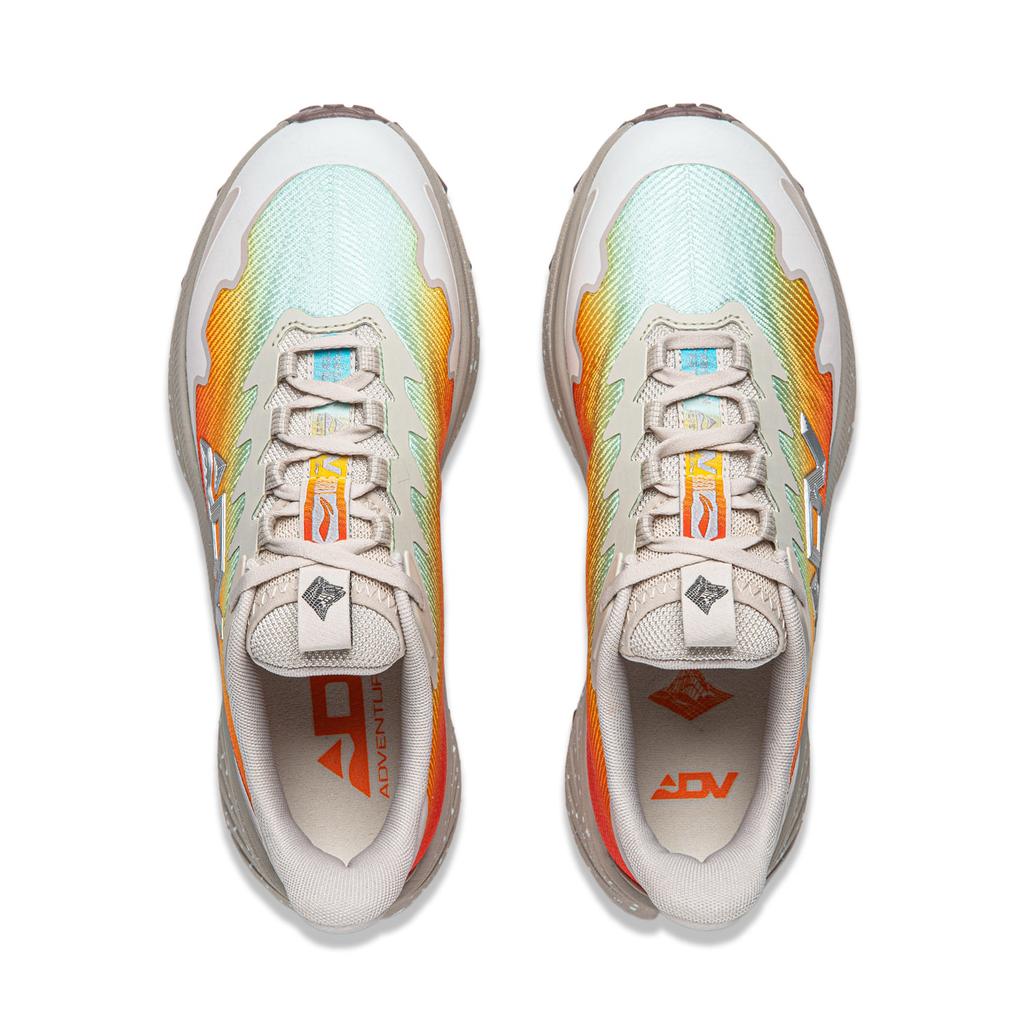 Li Ning Chasing The Sky Cushioning Slip Resistant Abrasion Resistant Rebound Low Top Trail Running Shoes Women's ARNV030-3