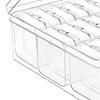 Bead Storage Containers Hinged Lid Rectangle Clear With 30 Pieces Cases Beads Storage Organizer For DIY Accessory Bracelets