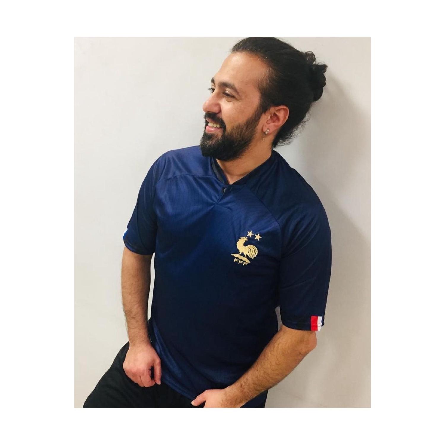 

Джерси национальной сборной Франции по футболу ЧМ-2022, Катар S тёмно-синий