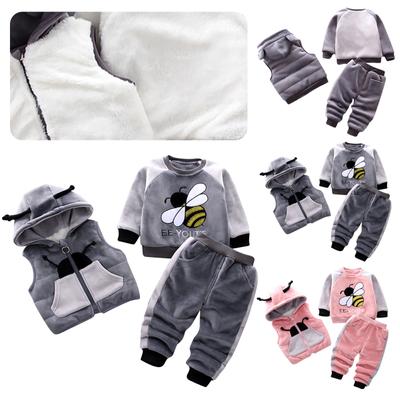 Kinderkleidung Herbst Kinderkleidung Baby Dreiteiliges Set Jungen und Mädchen Herbstkleidung Frühling Kinderanzug