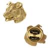 American Staffordshire Terrier, Amstaff - Dog Brooch In Decorative Box, Elegant Gold-plated Pin, Brand Jacket Pin