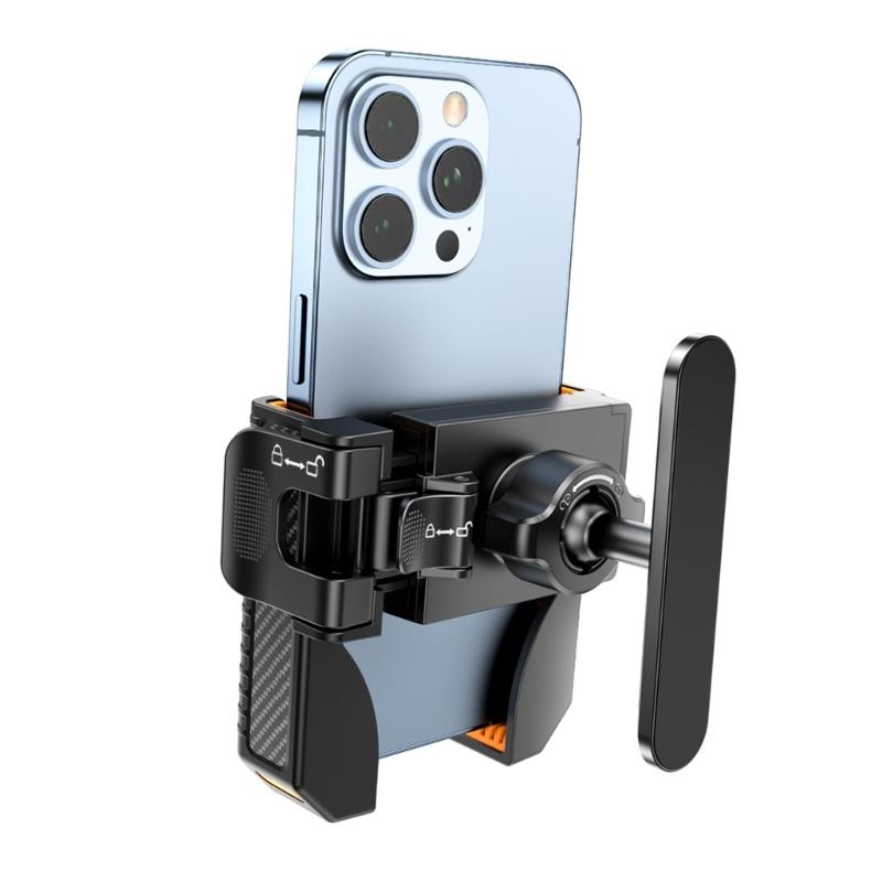 Tragbare Magnetische Handyhalterung für Fitnessgeräte Outdoor-Sportarten Starke Magnete Saugfuß-Design