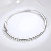 Classic Fashion Internet Celebrity S925 Silver Full Diamond Bracelet for Women Row of Diamond Silver Bracelet