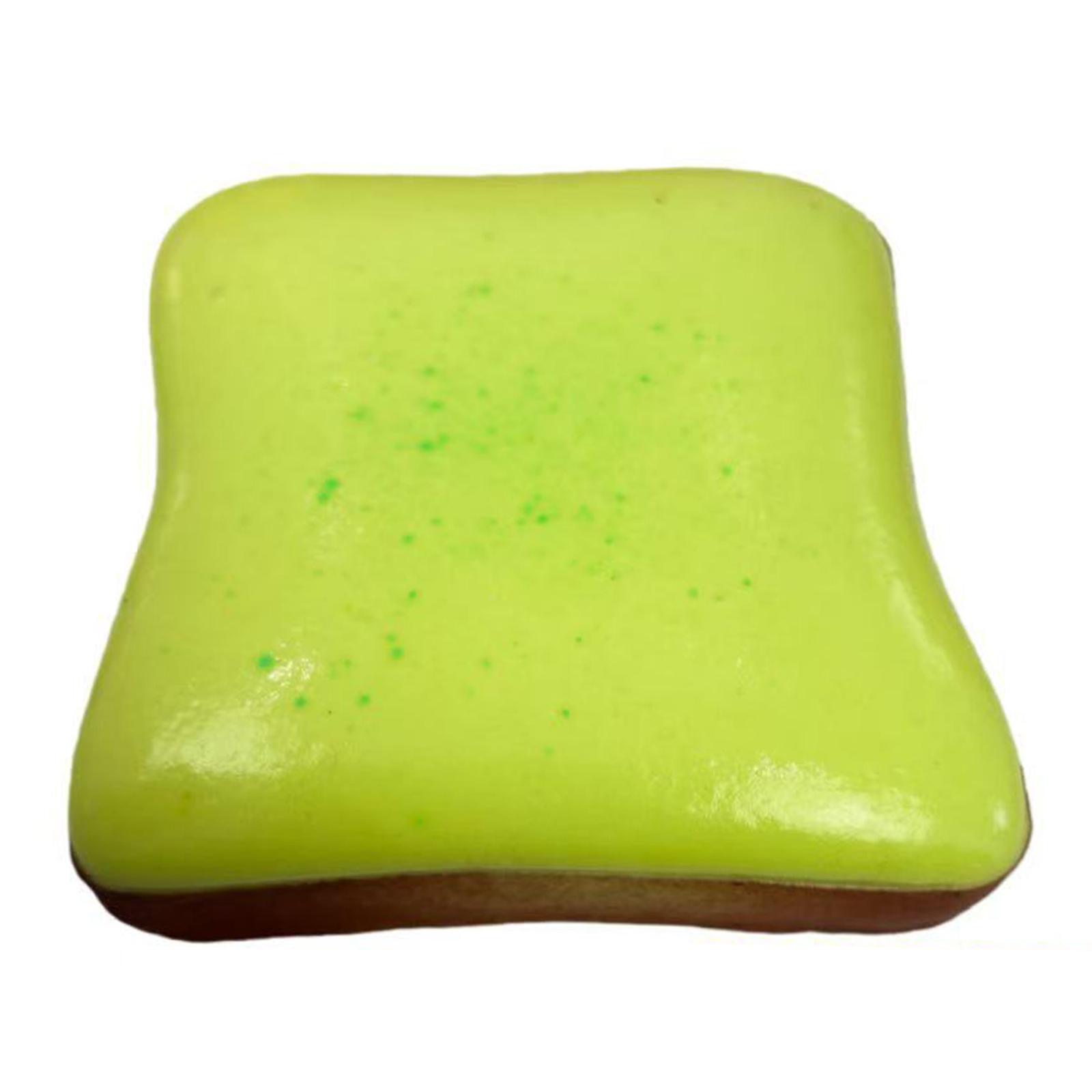 Toast Sliced Bread Squeeze Toy Bread Shape Squishes Soft Slow Rising Toy for Kids Adults Gift for Easter Christmas Birthday