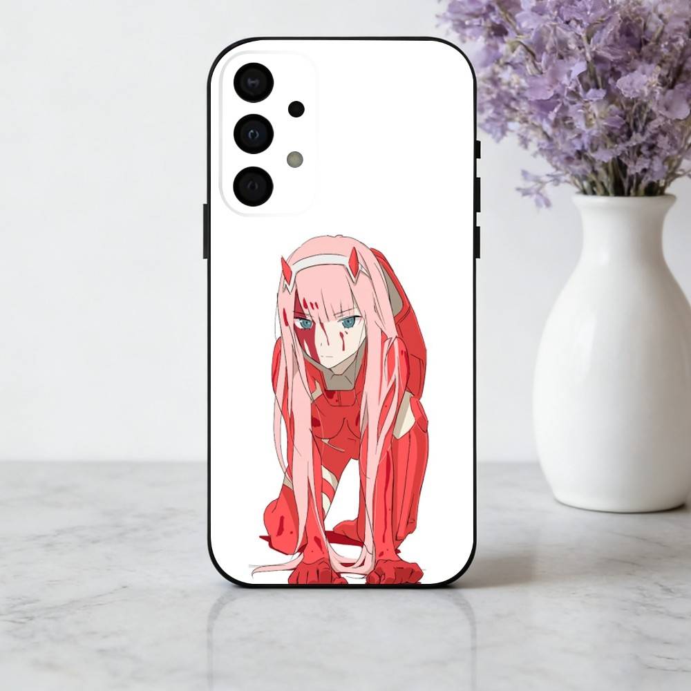 D-Darling In The F-Franxx Z-Zero Two Phone Case For Samsung Galaxy A73,A72,A71,A70,A53,A52,A51,Soft Silicone Black Cover