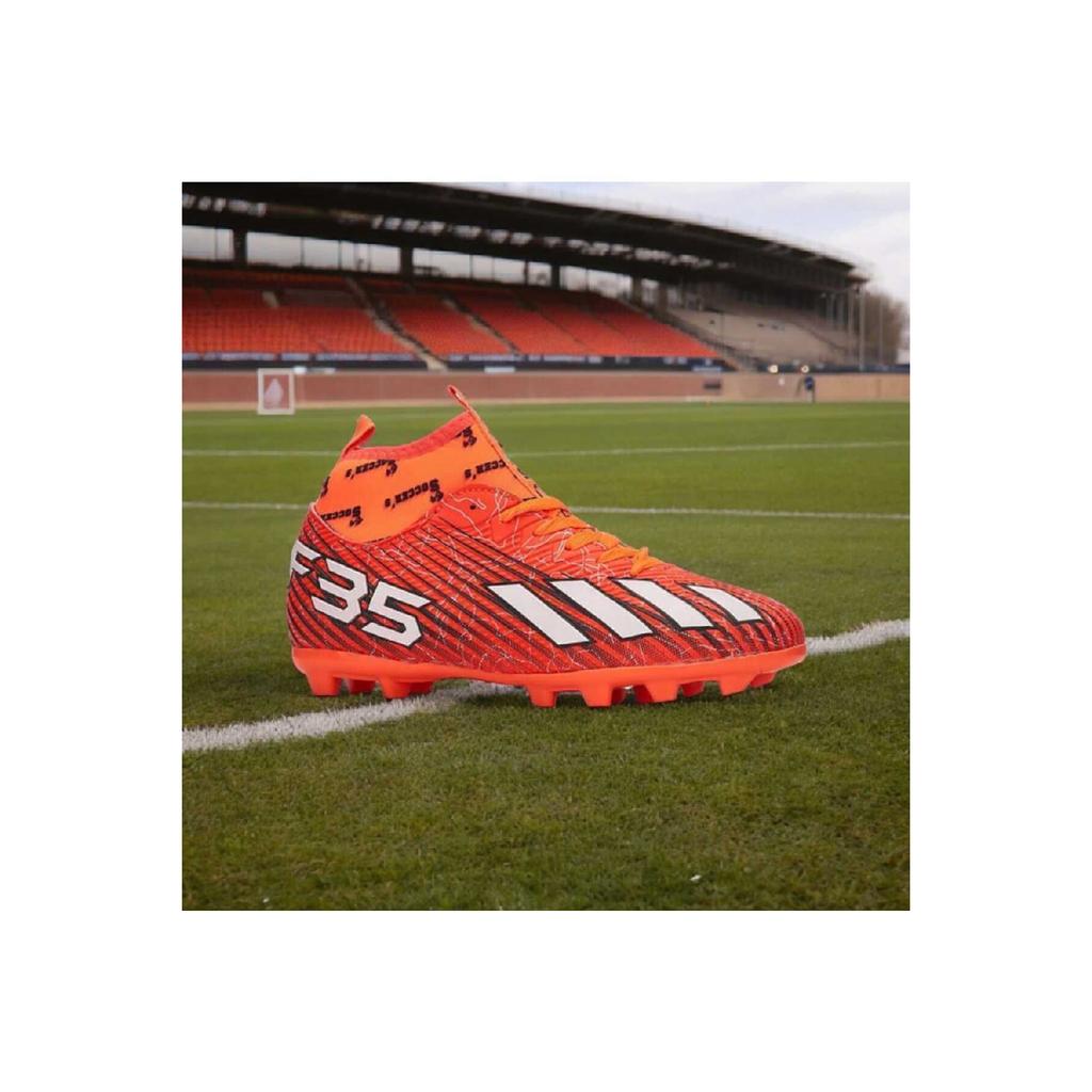 Super Mercury High Top Sock Noppen-Stollen-Fußballschuhe, Sportschuhe für Erwachsene und Kinder