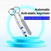 Portable Car Anti-Static Keychain Static Rod Electrostatic Discharger Antistatic Rod Keyring Car Supplies Car Accessories