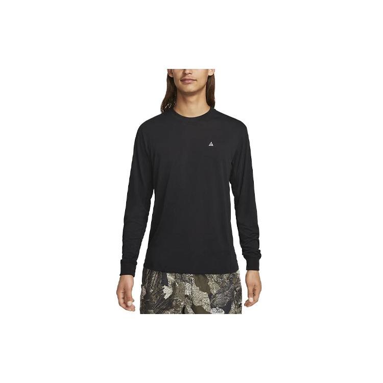 Nike ACG Long Sleeve Goat Rocks T-Shirt Black Men s DO9269-015 XXXL