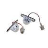 2PCS Rear Tail Number Plate Lamps Upgrade Error-Free Lighting Assembly for Honda CR-V Fit Odyssey Jazz HRV FRV CR-V Stream