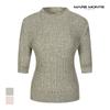 MAREMONTE Slim Design Short Sleeve Knit_M23Omkt73P0