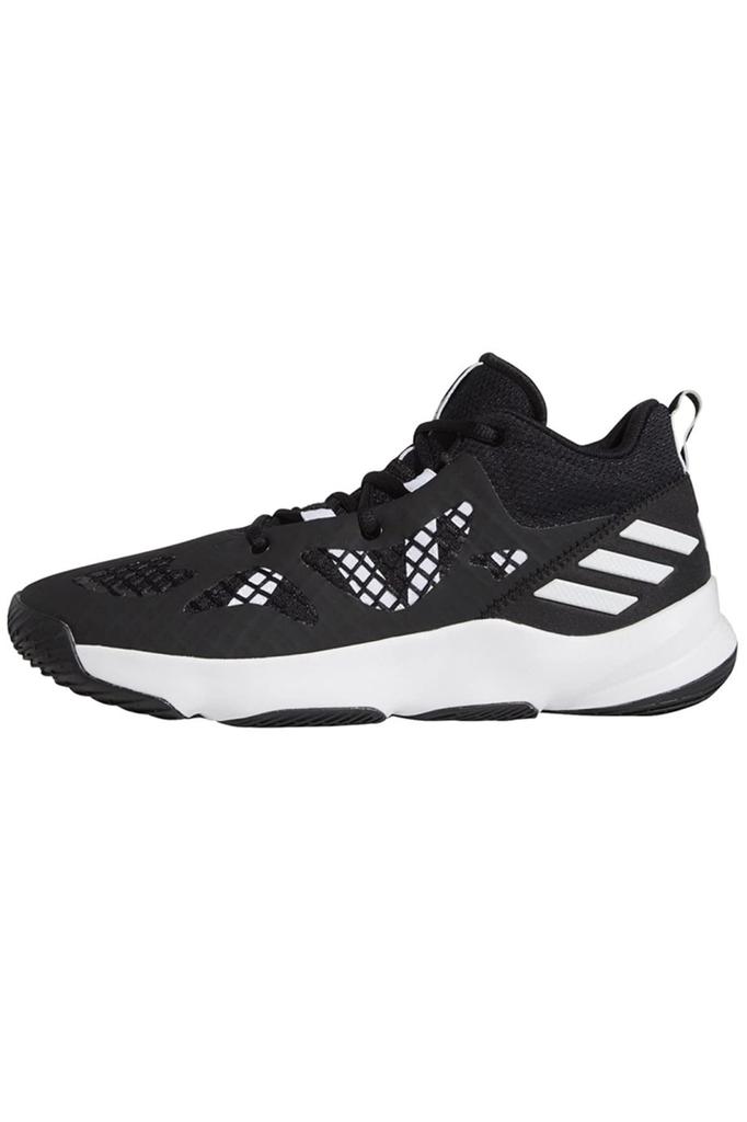 Adidas Pro N3XT 2021 LEQ45 Basketball Core Metallic Size Cm Shoes, Black/Footwear White/Silver (G58892), 25.5