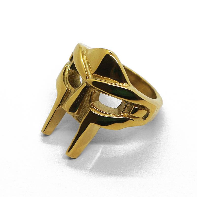 Vintage Pharaoh Mask Men Women Ring Adjustable Joint Ring For Men Gladiator Punk Egyptian Pharaoh Male Open Ring Jewelry
