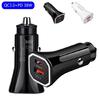 Portable 38W Double  USB Car Chargers Plastic Vehicle Chargers Simple Operate for Safe & Efficient Multiple Device Charg