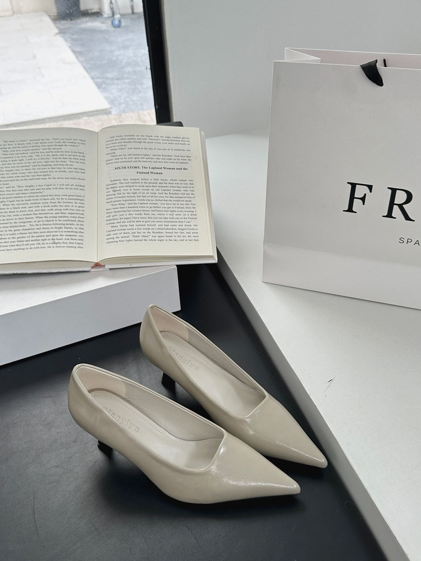 High Heels Pointed Toe Thin Heel Pumps Women s Spring Fashion Simple Low Cut Elegant Commute Pointed Toe Thin Heel 35