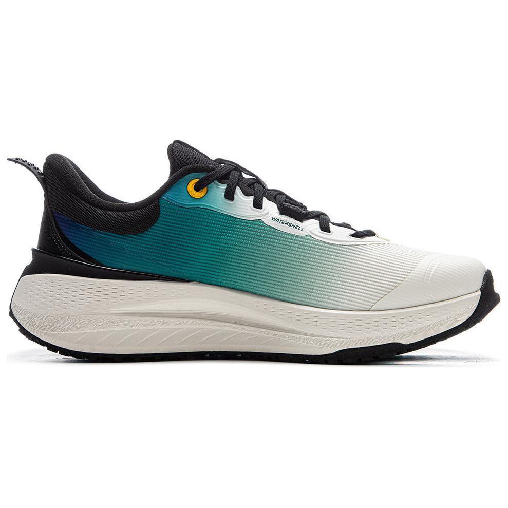 New LiNing SOFT PLUS Cushioned Anti Slip And Wear Resistant Lightweight Low Top Casual Shoes Men's Black White Green AGLV003-3