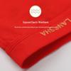 Langsha Men's Red Combed Cotton Antibacterial Underwear