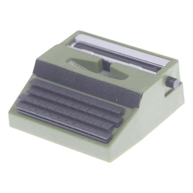 

Antique Miniature Typewriter Dollhouses Accessory With Movable Keys For Collector And Retro Decors Enthusiasts