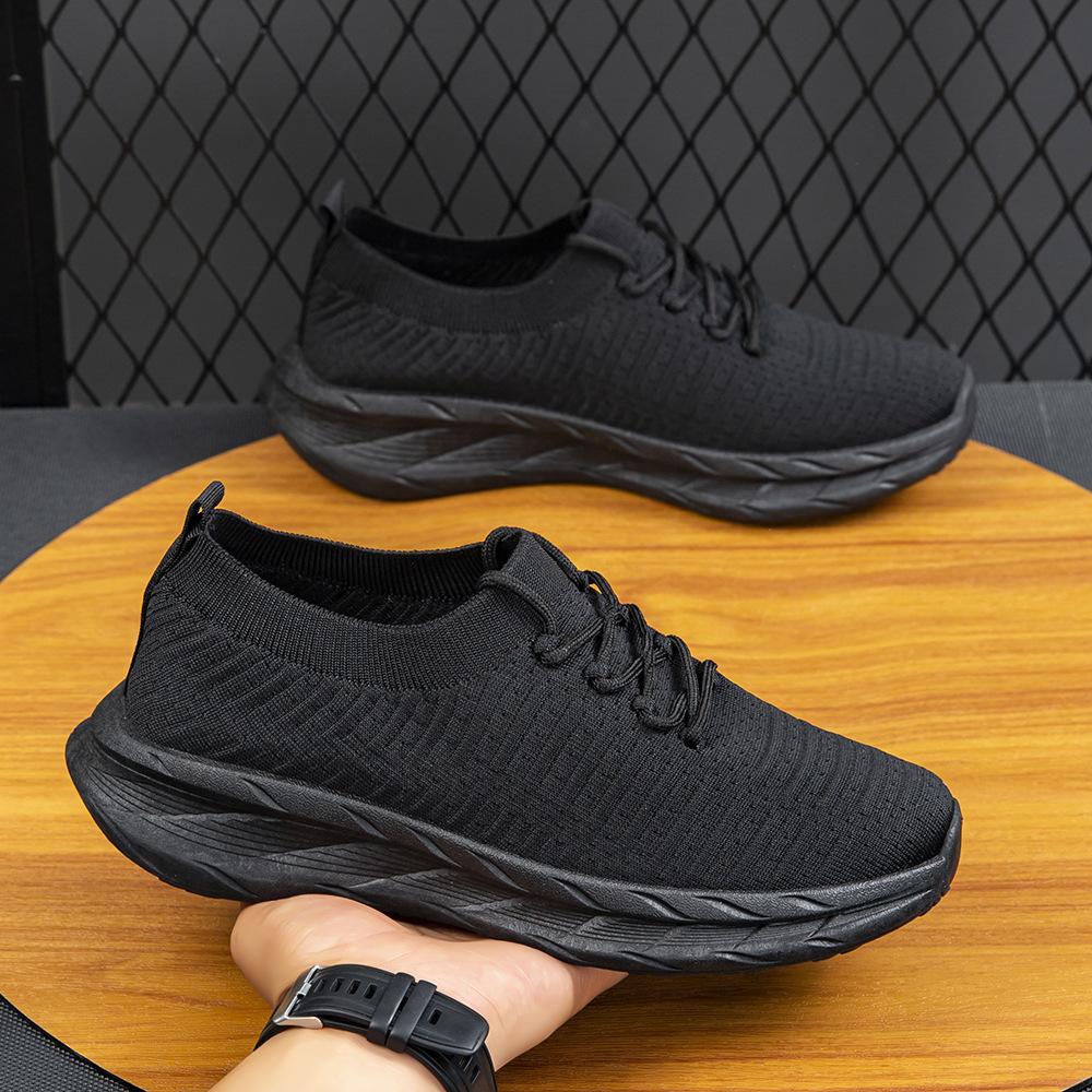 New Autumn Fly-woven Shoes Breathable Sports Shoes Casual Sports Men's Shoes Men's Shoes