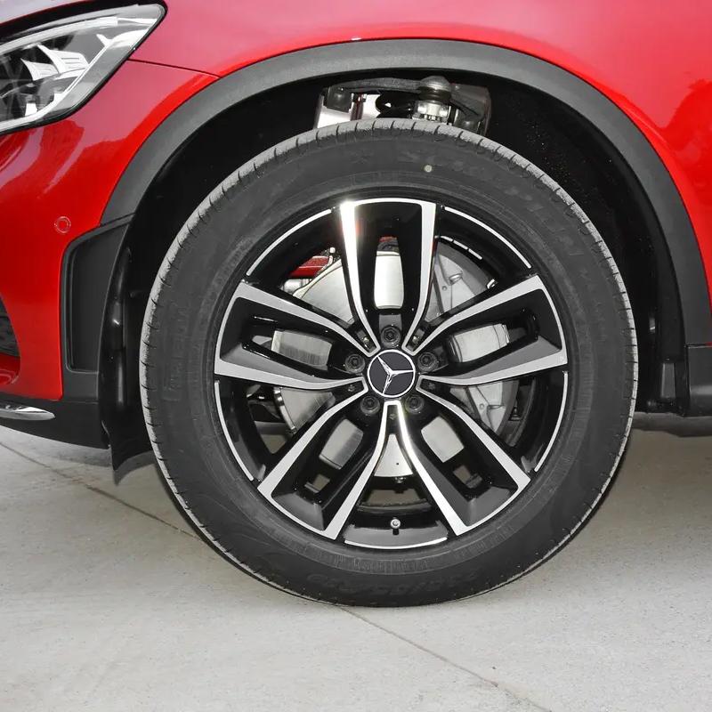 BVQ1 Hot 2026 For Benz 4pcs 75mm ABS Black Car Wheel Center Caps Rims Hub Caps For Mercedes Benz A B C E S CLA CLK ML GLK GLA GLB GLC
